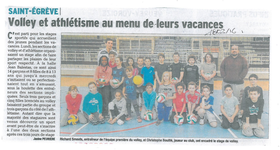 Stage athle-volley hiver